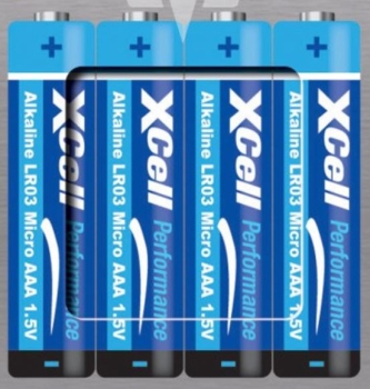 115354 Batterie XCell-Performance AAA LR03 4 Stück